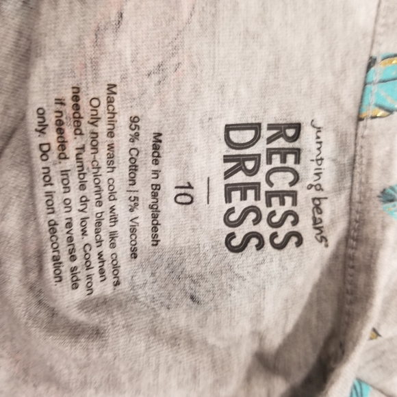 Jumping Beans Feather Recess Dress sz10 - Picture 6 of 9